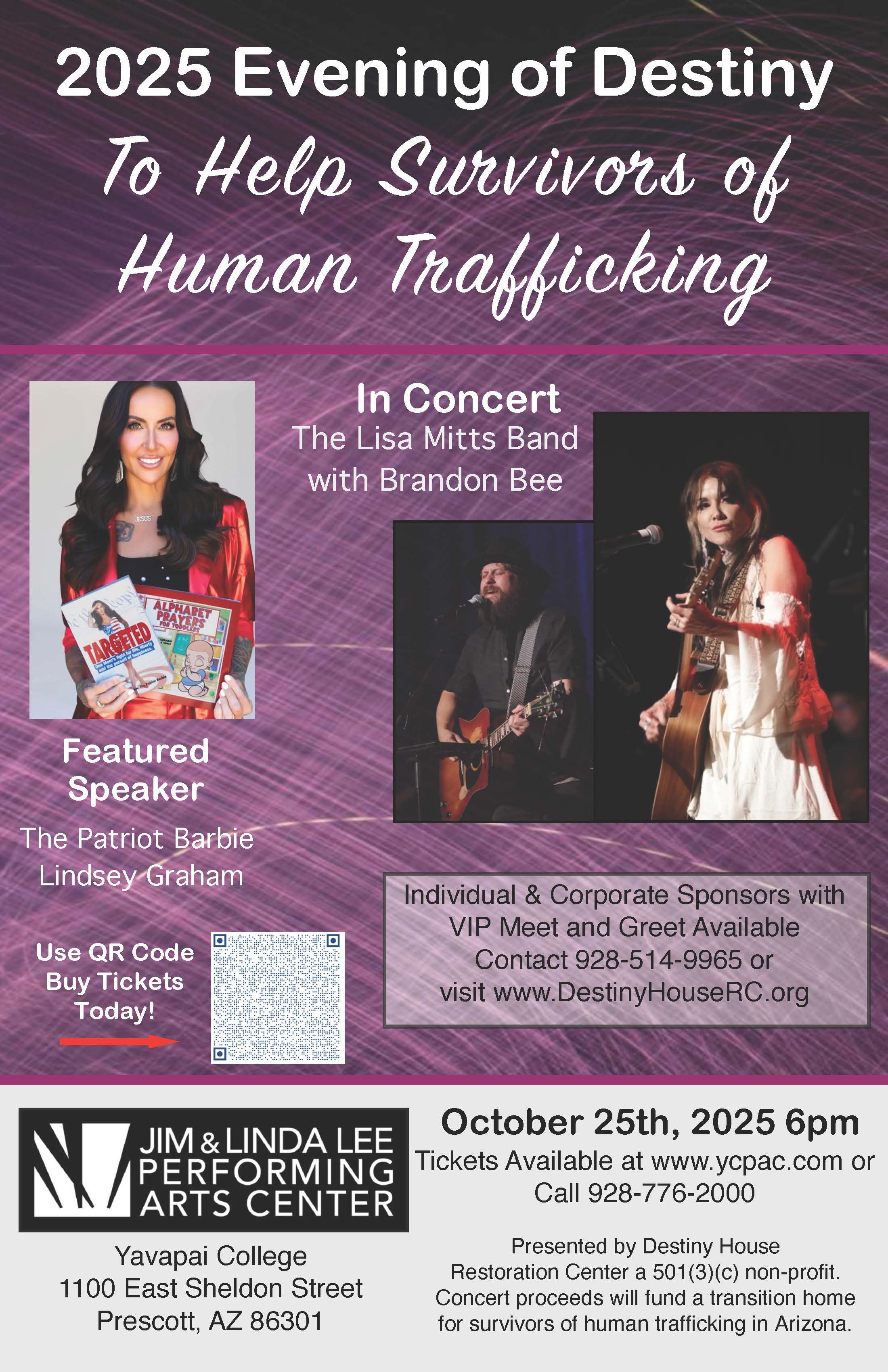 Evening of Destiny Benefit Concert